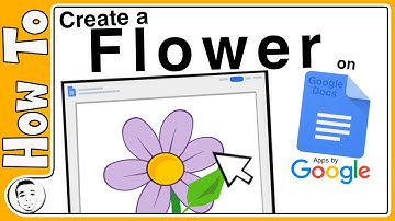 Create a Flower on Google Docs!