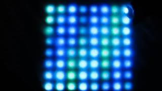 NeoPixel 8x8 matrix first test
