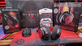 ヘッドホン SteelSeries Diablo IV Limited Edition SteelSeries DIABLO IV Mouse & Headset Review! (Limited
