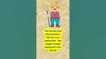 What is the largest meteor landed on earth?