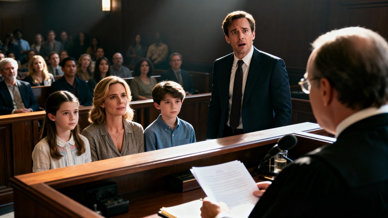 Her Husband Left After She Had Twins  Years Later He Met Them Again When A Judge Read Their Names...