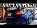 5 Things You Should NEVER Do To Your WRX STI