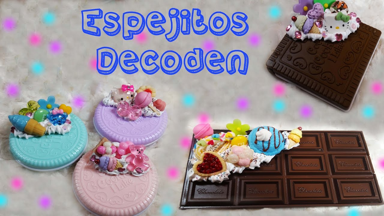 ♥♡Decorando mis Espejos Con Deconden ☆*:o( ≧o≦ )o:*☆ kawaii emoticons