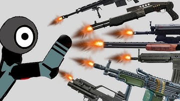 Stickman Backflip  5 Android Gameplay Part 5   Guns