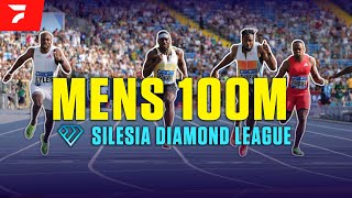 NOAH LYLES, KISHANE THOMPSON, KENNY BEDNAREK COLLIDE IN MEN'S 100M! | 2025 Silesia Diamond League