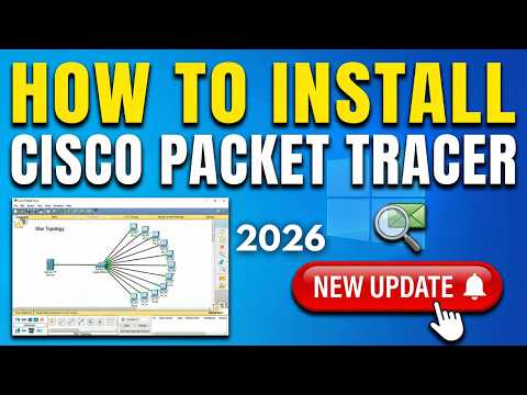 So laden Sie Cisco Packet Tracer für Windows 10/11 herunter und installieren es (2026)