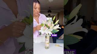 Unique floral arrangement 🌸#businessideas