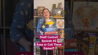 Will I keep or Cull these Games! - Shelf Control #2