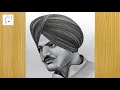 How to draw sidhu moose wala | Sidhu Moose Wala Drawing | Sidhu Moose Wala | Drawing | penil Sketch