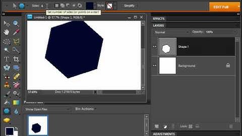 Photoshop Elements 9.0 Tutorial Using the Shape Tools Adobe Training Lesson 12.3