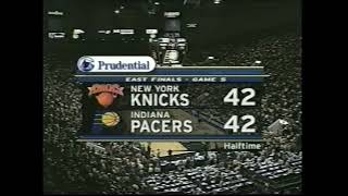 Intro to Prudential Halftime Report (1999 ECF Playoffs Game 5 on NBC)