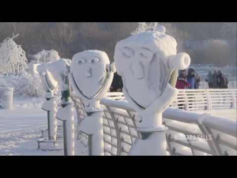 Niagara Falls USA Frozen Falls Winter 2018