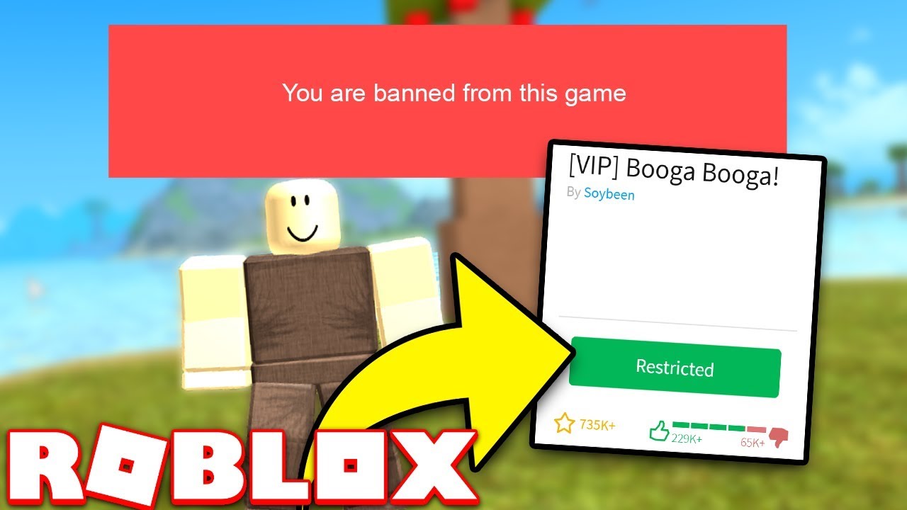 I Got Banned From Booga Booga I Need Your Help Youtube - roblox booga booga oof horn