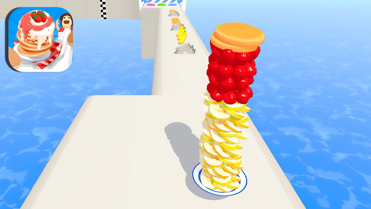 PANCAKE RUN🥞🧇🥓All Levels Gameplay Walkthrough Android,ios YouTube