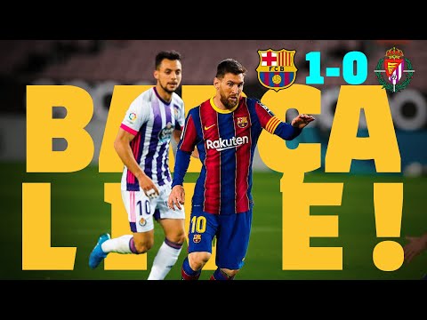 ⚽ LATE GOAL FOR A HUGE WIN!!! BARÇA LIVE | BARÇA 1  0 VALLADOLID | Warm up & Match Center