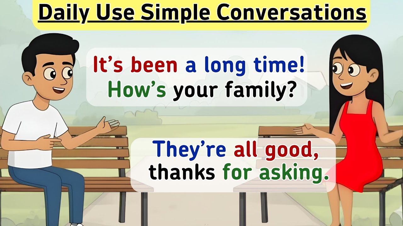 Daily English Speaking Practice for Beginners | English Conversation ...