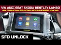 How to UNLOCK SFD with iCarsoft Scan Tool - Step By Step Instructions & Guide VAG Cars with Gateway