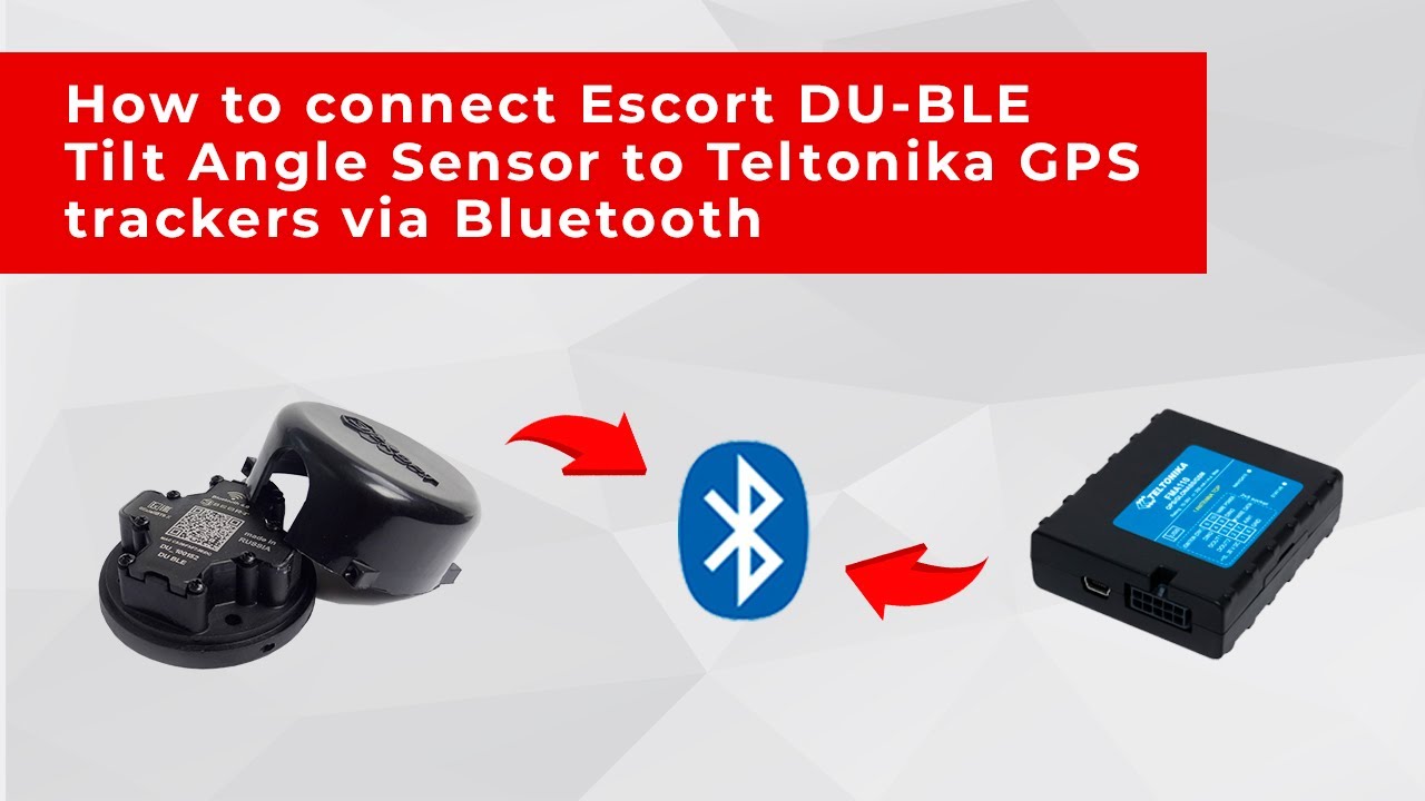 How to connect Escort DUBLE and other Escort BLE sensors to Teltonika