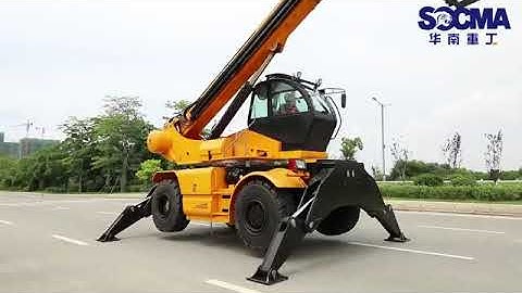 360degree rotary telehandler