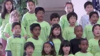 1st Grade Spring Sing 2013