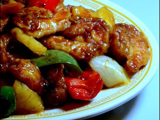 Sweet and Sour Shrimps : Stir Fry Chinese Home Cooking. USA. | HAPPY WOK