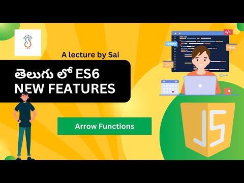 Arrow Function | A detailed view of Arrow Function ES6 | Javascript tutorial in Telugu for beginners