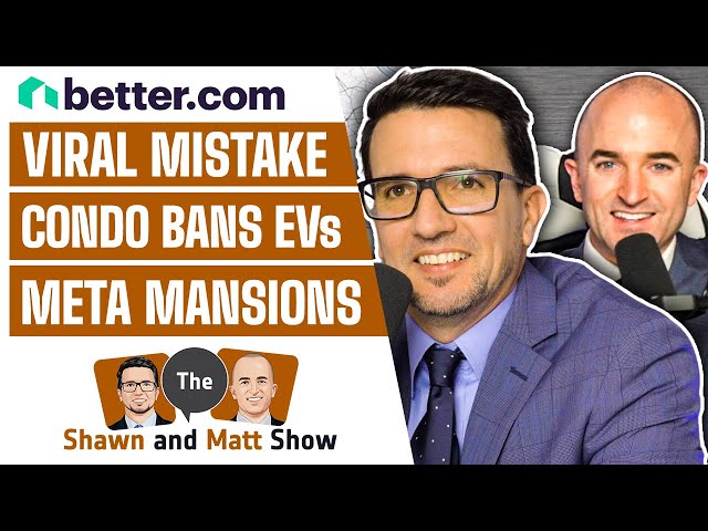 Better Mortgage CEO Goes Viral, Condo Bans EVs and KEYS Token - New Meta Mansion NFTs
