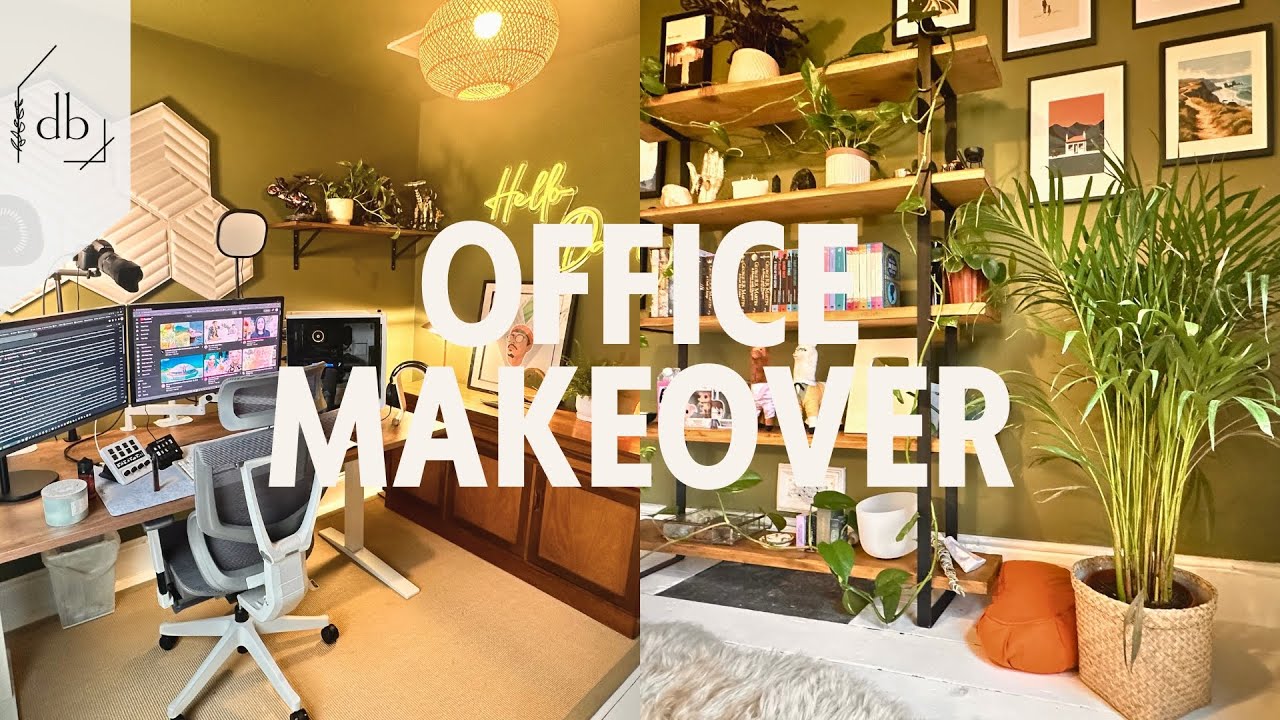I Finally Decorate My Office! | IRL Office Makeover