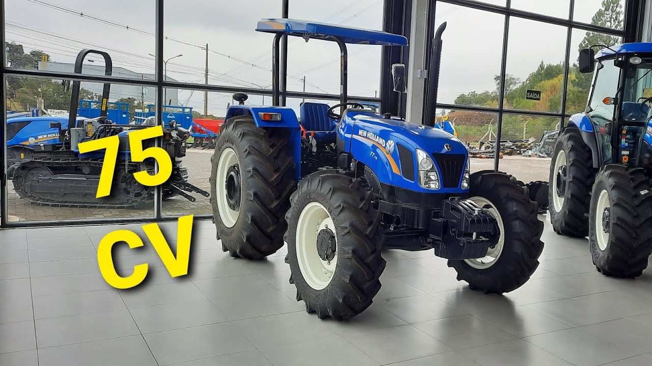 Porque Compra Um TT 75 New Holland em Detalhes Caxias do Sul-RS