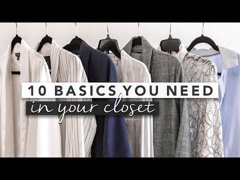 10 Basics You Need In Your Closet For A Capsule Wardrobe | By Erin Elizabeth