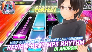 MIRIP GUITAR HERO & BISA PAKE LAGU SENDIRI! Review game Beat Mp3 Rhythm Android - [Vtuber Indonesia] screenshot 2