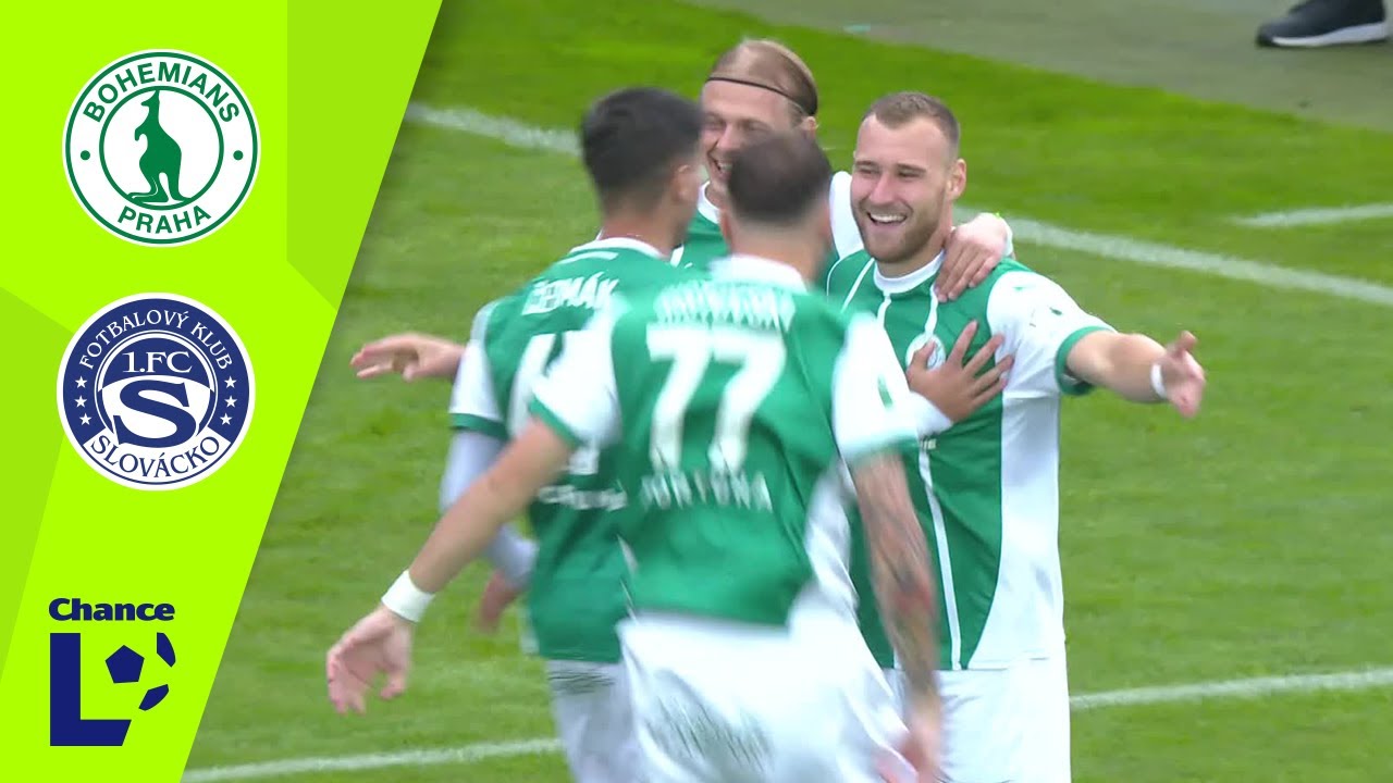 Chance Liga Highlights: Bohemians Praha 1905 vs. 1. FC Slovácko 1:0 (8. kolo)