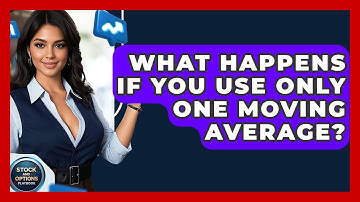 What Happens If You Use Only One Moving Average? - Stock and Options Playbook