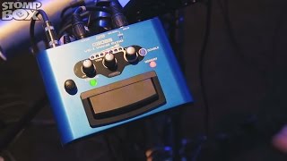 Boss Ve 1 Vocal Echo Reverb Effects Processor Pedal Demo At Namm 15 Youtube