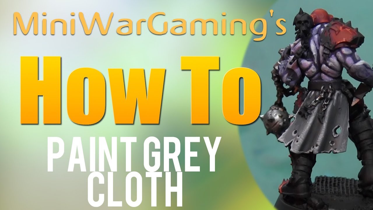 How To Paint Grey Cloth YouTube
