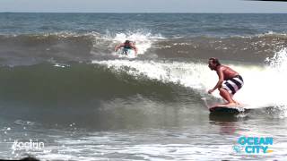 Surfing in Ocean City, Maryland with Brian Stoehr