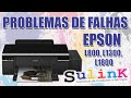 Tutorial - Problema de Falhas e Ar nos Cartuchos nas Epson L800 / L805 / L1300 / L1800 - SULINK