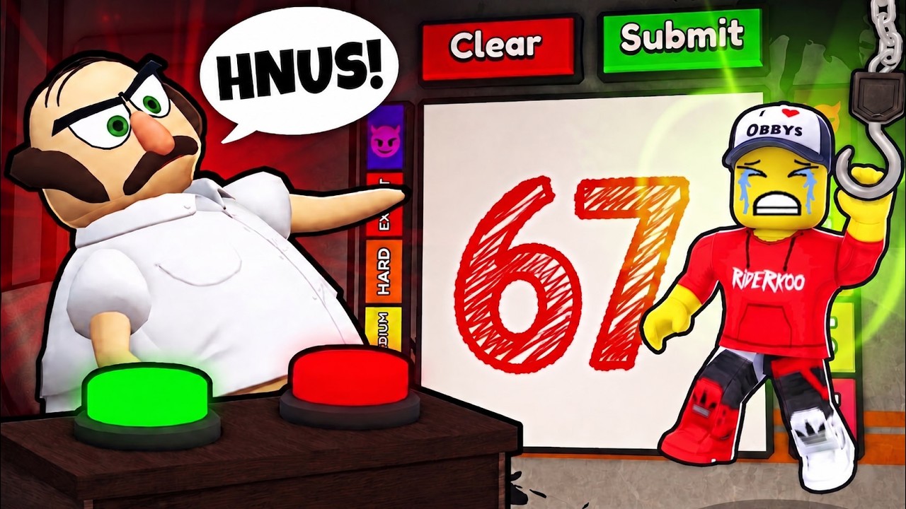 KRESLI, NEBO TĚ SEŽERE GOOBER! (Roblox)