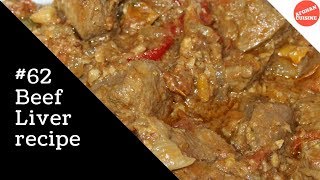 Afghan Jigar Recipe جگر گاو - Beef Liver Recipe #AfghanCuisine #QormaJigar #AfghanFood EP62