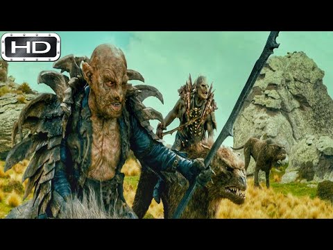 Hobbit: Beklenmedik Yolculuk | Orklar Cücelerin Peşinde | HD |