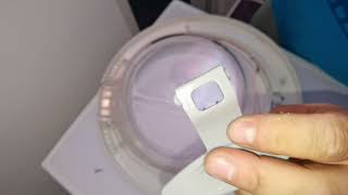Cum schimb mânerul de la ușă mașină de spălat LG | Demontare hublou |  Changing door handle washer LG - YouTube