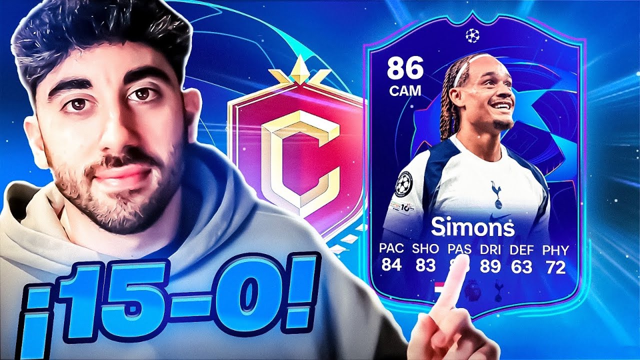 Destrozando FUT Champions (15-0) con Xavi Simons UCL 🔥 | EAFC 26
