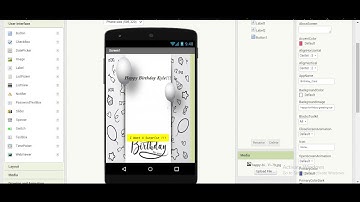 How To Make A Happy Birthday App using MIT App Inventor || Tarun M || Premiering on 30June @1:30 PM