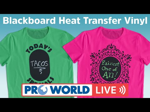 Siser Blackboard Heat Transfer Vinyl
