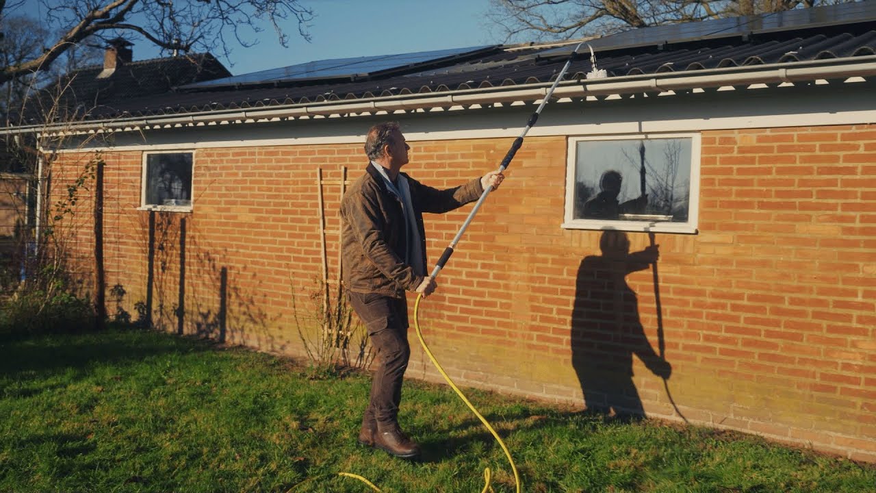 De Dakgootborstel opzetstuk van Talen Tools - Snel en makkelijk je dakgoot schoon!