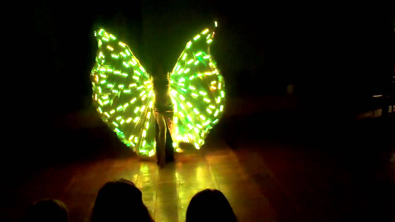 Бирюкова Ольга - Светодиодные крылья\Led wings.