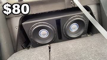 HOW LOUD CAN $80 WALMART SUBS GET?