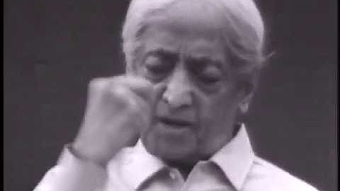 On the art of questioning | J. Krishnamurti