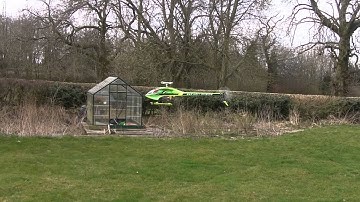 Sab Goblin 700 HV - test Flight