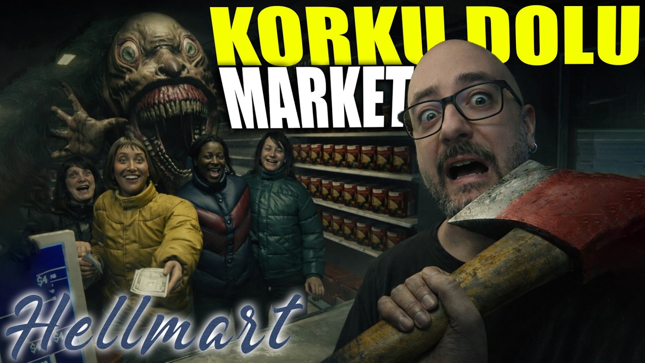 KORKU DOLU MARKET !! BU MARKET KALP KRİZİ GEÇİRTİR | HELLMART !!